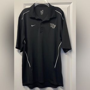 Wake Forest Nike Fit Dry‎ Golf Shirt